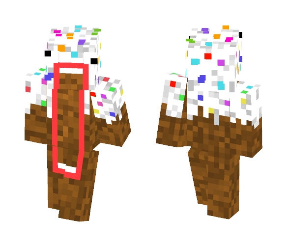Large Mouth Cake - Other Minecraft Skins - image 1