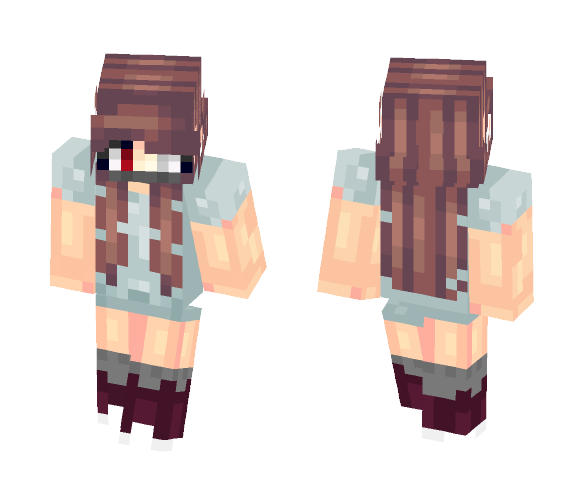 ∞Døm∞ Oc Dom Skin {Normal} - Female Minecraft Skins - image 1