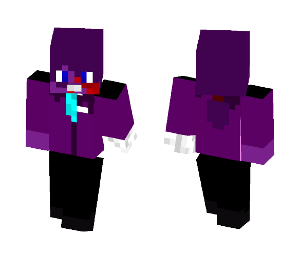Scott Cawthon Purple Guy Edition - Male Minecraft Skins - image 1