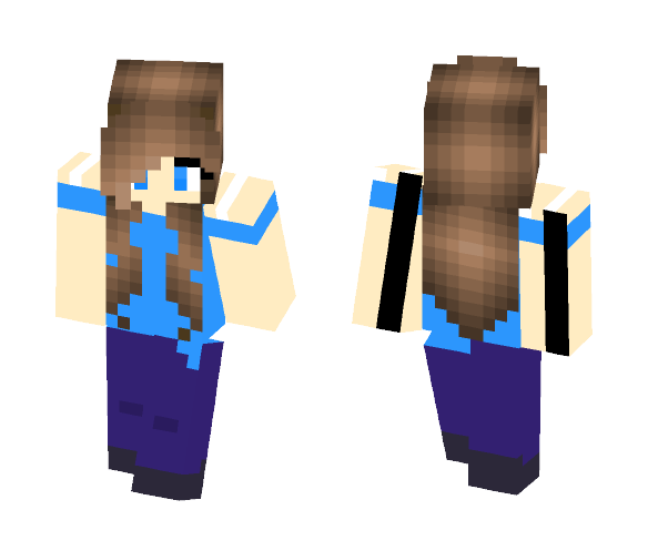 Girl Steve - Girl Minecraft Skins - image 1