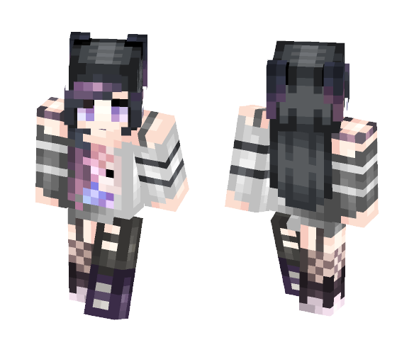 OC - Nightshade - Female Minecraft Skins - image 1