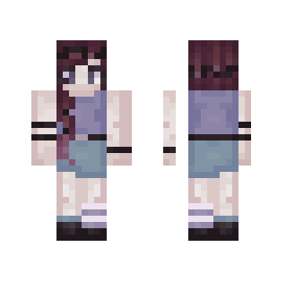 you liked me, because i was blue.. - Female Minecraft Skins - image 2