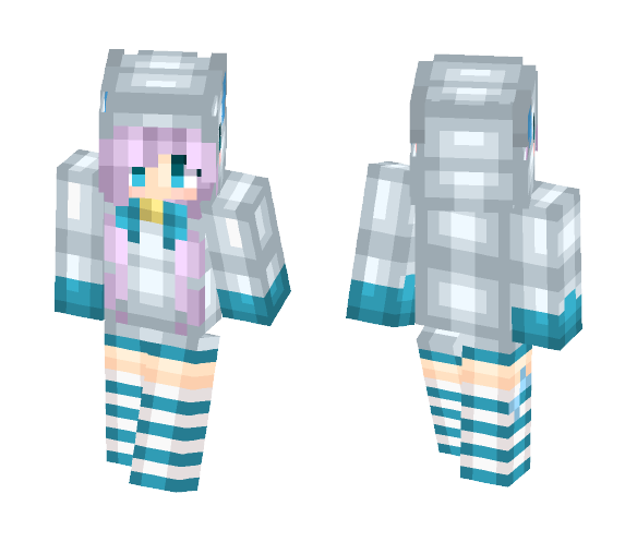 [Eeveelutions] Glaceon - Female Minecraft Skins - image 1