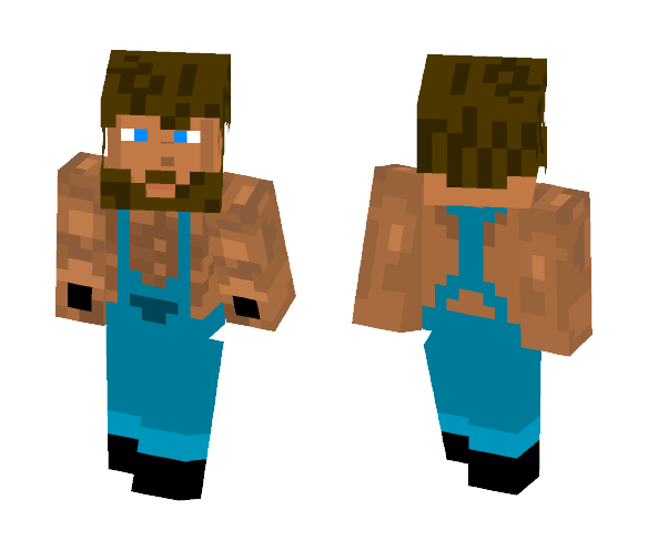 Buff Farmer Dude - Male Minecraft Skins - image 1