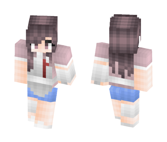 Mikan Tsumiki - Female Version - Female Minecraft Skins - image 1