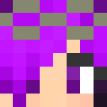 Warrior Girl in Purple - Girl Minecraft Skins - image 3