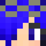 Warrior Girl in Blue - Girl Minecraft Skins - image 3