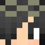 Warrior Girl in Black - Girl Minecraft Skins - image 3