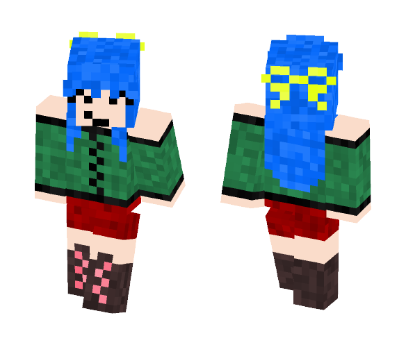 Happy Girl - Girl Minecraft Skins - image 1