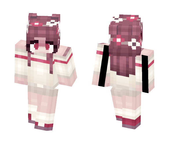 hipster girl - Girl Minecraft Skins - image 1