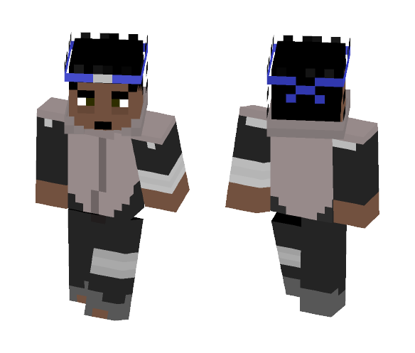 sunagakure Jounin (black male) - Male Minecraft Skins - image 1