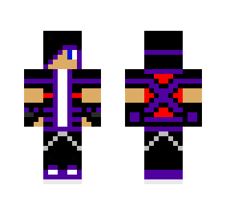Purple emo - Male Minecraft Skins - image 2