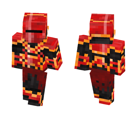 The Red Samurai - Male Minecraft Skins - image 1