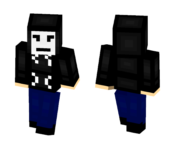 Dude in a Mask - Male Minecraft Skins - image 1