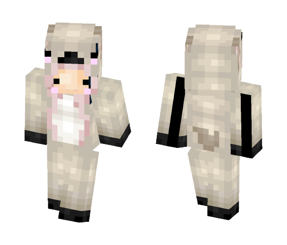 Chibi Alpaca - Interchangeable Minecraft Skins - image 1