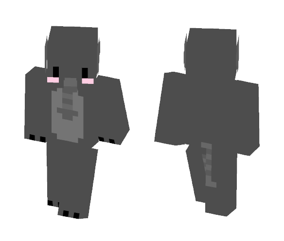 cute kawaii elephant - Kawaii Minecraft Skins - image 1