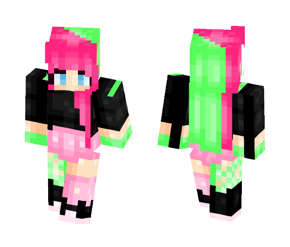 PupuSkins ~ Party Girl ~ Venere - Girl Minecraft Skins - image 1