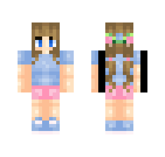 PupuSkins ~ Summer ~ Seika - Female Minecraft Skins - image 2
