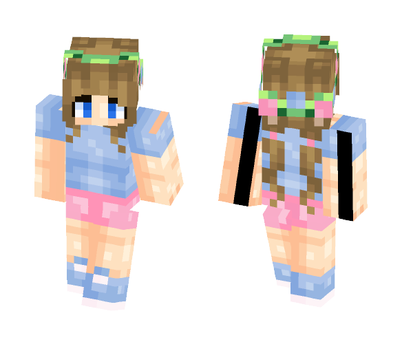 PupuSkins ~ Summer ~ Seika - Female Minecraft Skins - image 1