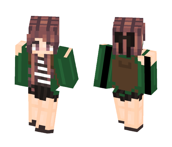 Strange girl - Girl Minecraft Skins - image 1
