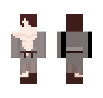 Not everyone was rich back then. - Male Minecraft Skins - image 2