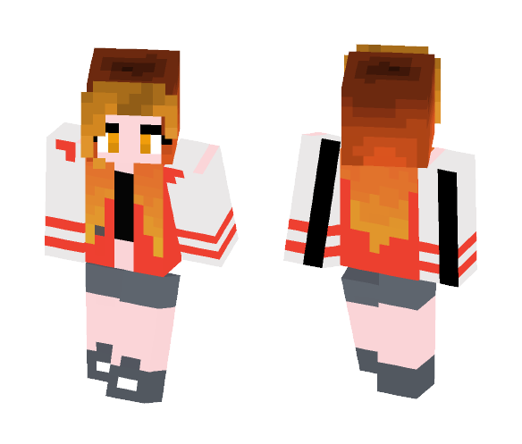 Tomboy Ombre - Female Minecraft Skins - image 1