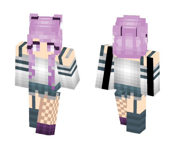 First skin downloaded to PMC - Female Minecraft Skins - image 1