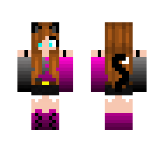 pink and black girl - Girl Minecraft Skins - image 2