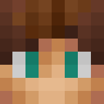 Boy (turquoise/white/shaded) - Boy Minecraft Skins - image 3