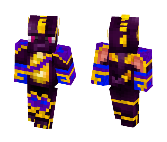 Armored Spyro #Read The Description - Male Minecraft Skins - image 1