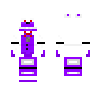 Funtime Bonnie (Fanmade) - Male Minecraft Skins - image 2