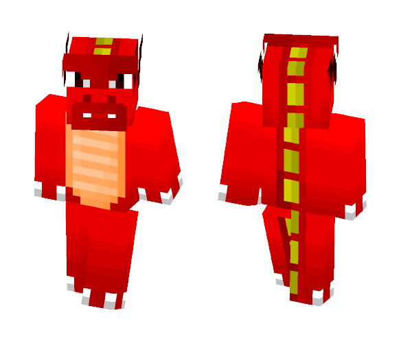 Red dragon - Male Minecraft Skins - image 1