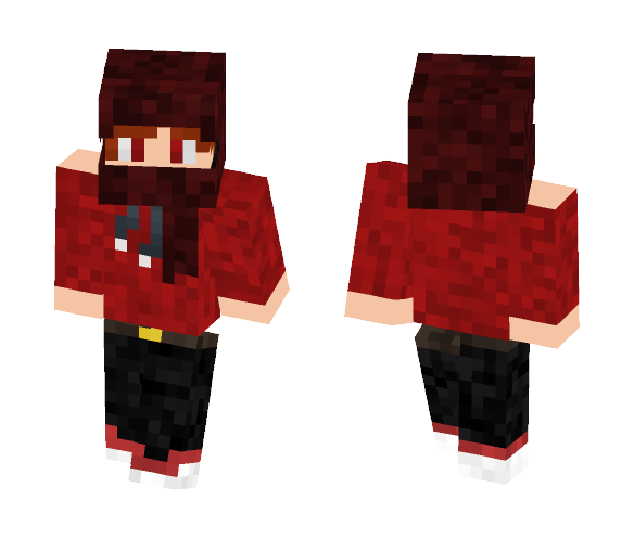 The Red Runner - Male Minecraft Skins - image 1
