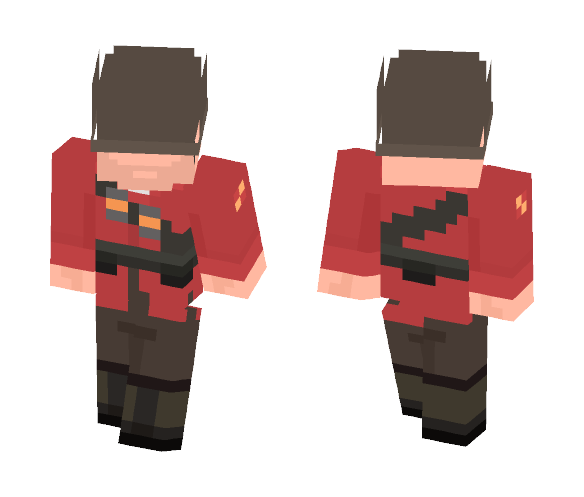 TF2 - Soldier - Male Minecraft Skins - image 1