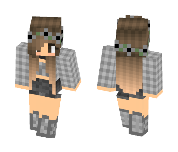 Done with your crap~ - Female Minecraft Skins - image 1