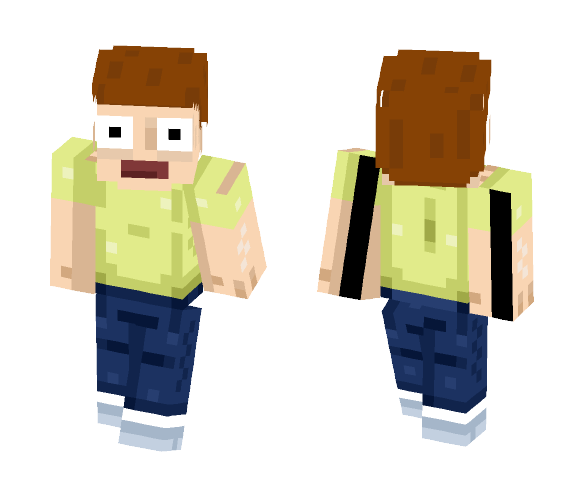 Morty Smith (Rick and Morty) - Male Minecraft Skins - image 1