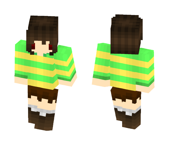 Undetale Chara - Female Minecraft Skins - image 1