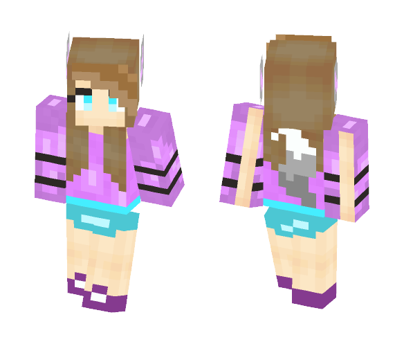 Eh my first skin DONT JUDGE???? - Female Minecraft Skins - image 1