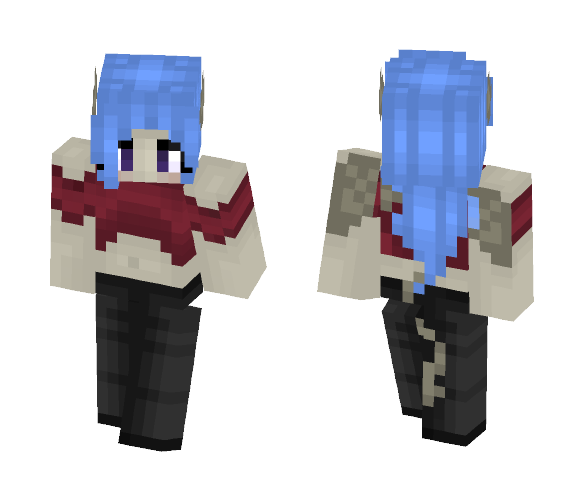 Lady Gargoyle - Female Minecraft Skins - image 1