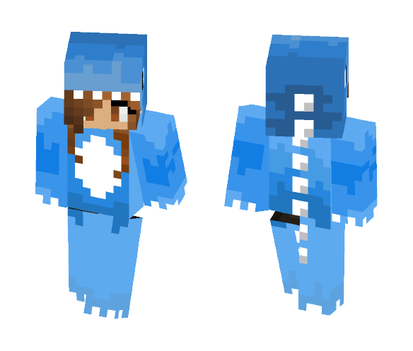 Dino Hodiie - Female Minecraft Skins - image 1