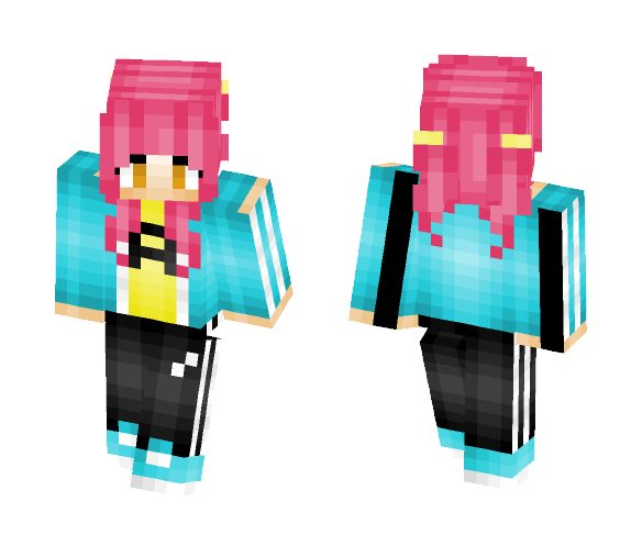 PupuSkins ~ Adidas Girl ~ Adall - Girl Minecraft Skins - image 1