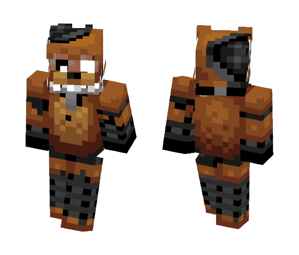 TJOC: Ignited Freddy - Other Minecraft Skins - image 1