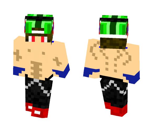 EightySquid5 WithOut A Shirt - Male Minecraft Skins - image 1