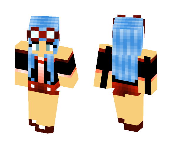 PupuSkins ~ Nerd ~ Gonia - Female Minecraft Skins - image 1