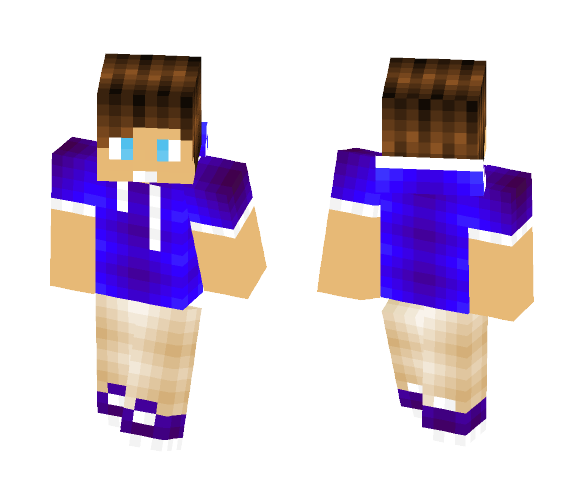 PupuSkins ~ Twitch Boy ~ Mitsu - Boy Minecraft Skins - image 1