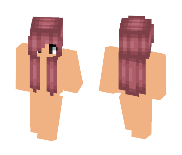 Pink Straight Animu Base - Female Minecraft Skins - image 1
