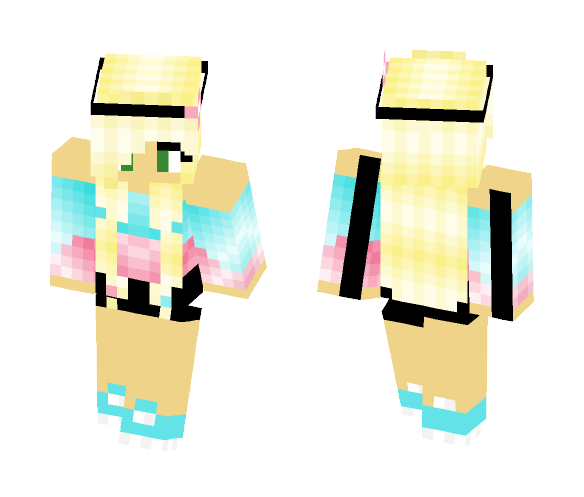 PupuSkins ~ Water ~ Waide - Female Minecraft Skins - image 1