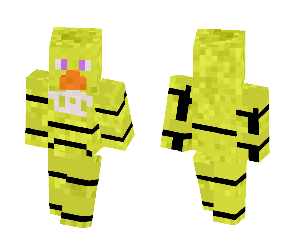 Chica the chicken Updated - Female Minecraft Skins - image 1
