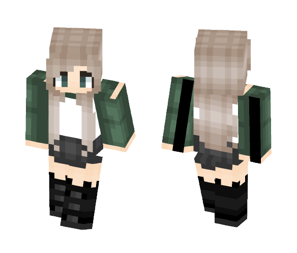 Edgy Blonde - Female Minecraft Skins - image 1