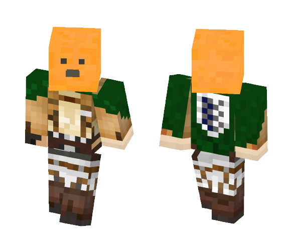 Pootery - With AOT suit! - Male Minecraft Skins - image 1